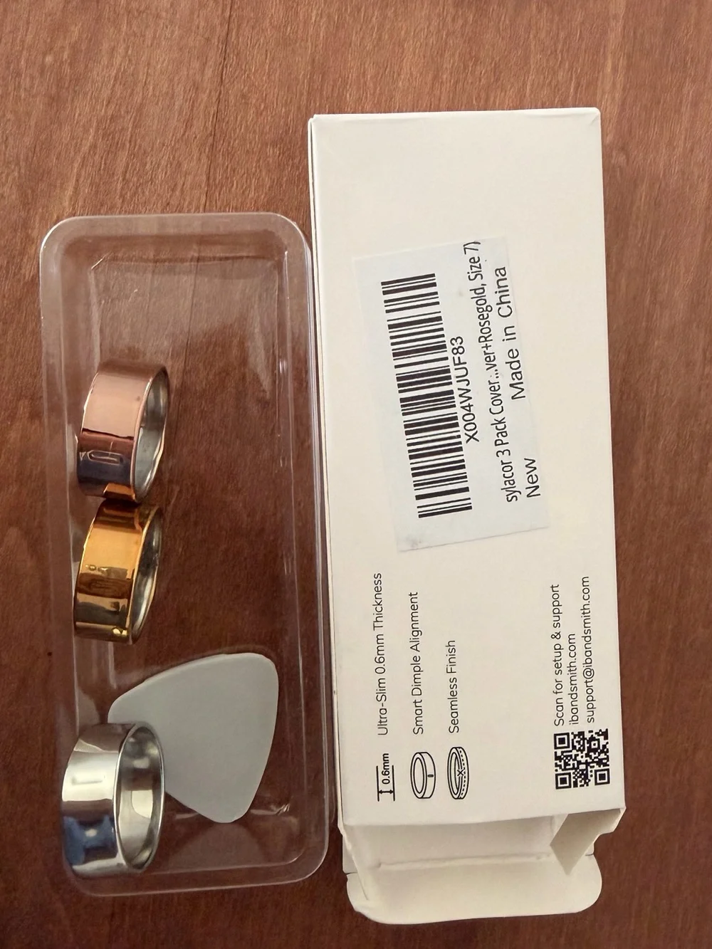 Smart Rings Protector Set in Gold, Rose Gold, Silver